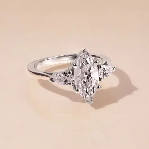 Celebrity Marquise Cut Diamond Engagement Rings