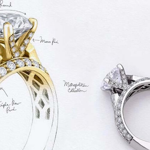 Trending Designs in Customised Diamond Rings: What's Popular Right Now?