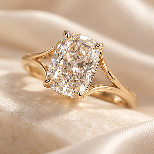Elongated Cushion Engagement Ring: A UK Buyer’s Guide